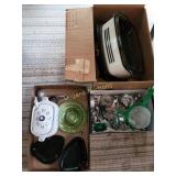 Cookie cutters, crock pot, dishes and more