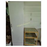Metal cabinet and rolling cart