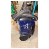 Sanitaire vacuum, broom, dust pan