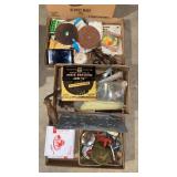 Tins, hose, hardware, weather & sanding strips