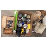 Car care supplies, fertilizer can, faucet