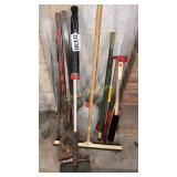 Squeegee, brush, more