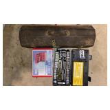 Toolbox and contents, socket set, o-ring kit