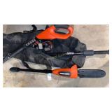 B&D chain saw, blower
