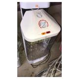Red stone electric heater
