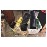 Sand paper, leaf blower, misc