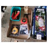 Tools, headlamp, solar snowman and more