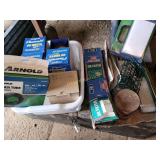 Shelf (ONLY) and 2 boxes of filters/tubes & misc