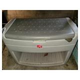 Step 2 bench with contents