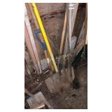 Shovels and miscellaneous tools