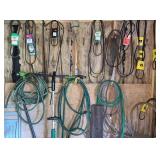 V-belts, hoses, shovels, edger