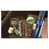 Caulking guns,sand paper, arctic, wipers, wire