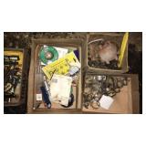 Pipe fasteners, grinding wheel, misc hardware