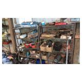 Shelf contents (misc supplies)