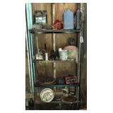 Battery charger, lights, and oil