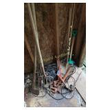 Axe, Chain binders, Pitch forks, shovels & more