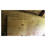 4x8 sheets of plywood