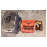 Toolbox & contents, Winbigler Flag, Cans