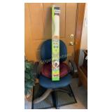 Office chair and Childs road rug