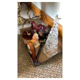 Flashlight, clock, monkey decor and more