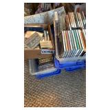 Cassette tapes and cds