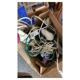 Misc extension cords and relief wrap