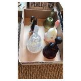 Glass bells and duck