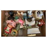 Bell, figurines, more