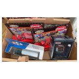 Smuckers die-cast, ornament, Coca-Cola trucks