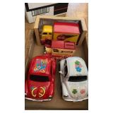 Toy cars, truck, Truck bank