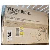 West Bend 1.5 LB automatic bread & dough maker