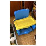 Childs high chair attachment