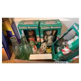 Empty Coke bottles and Bobble Dreams Christmas