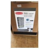 Brand new in box Rubbermaid Full cabinet