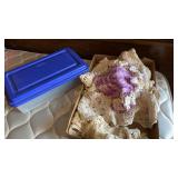 Doilies, storage box