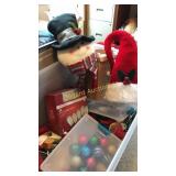 Christmas lights, bulbs, descorations