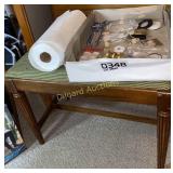 Stool, clippers, more