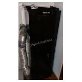 Stack on safe with shelves