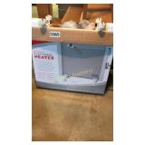 Soleus air flat panel heater, electric