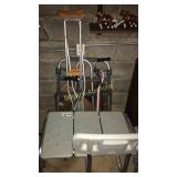 Shower chair, Canes, crutches, walker