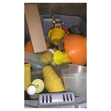 Misc containers, some Tupperware