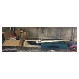 Tool kit, level, 16ft tape measure, B&D jig saw