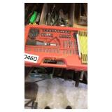 Socket driver set and measure stick