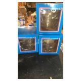 3 qt ice buckets and wooden table