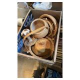 Baskets and shoe rack