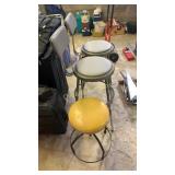 Three stools