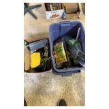 Torque wrench, screw driver and drop cloths