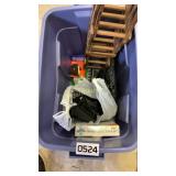 Carving knife set, measuring tape, sanding belt