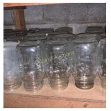 Shelf of canning jars