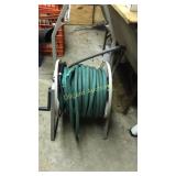Hose on reel